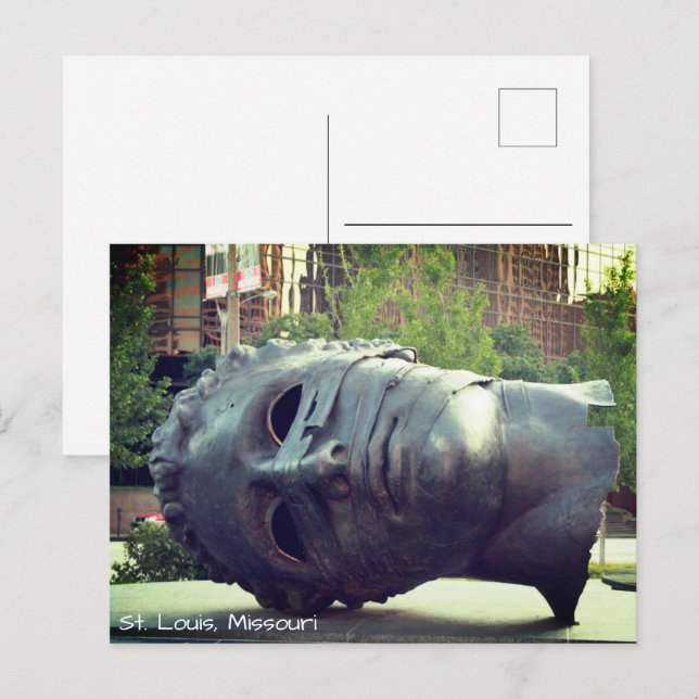 postal de arte de St. Louis (Anverso / Reverso)