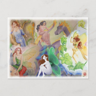 Postal de arte fantasmal