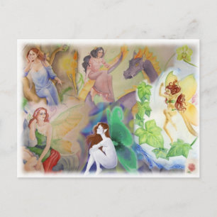 Postal de arte fantasmal