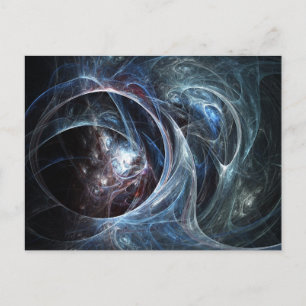 Postal de arte fractal: Cueva de Spider