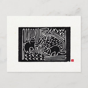 Postal de arte gótico original