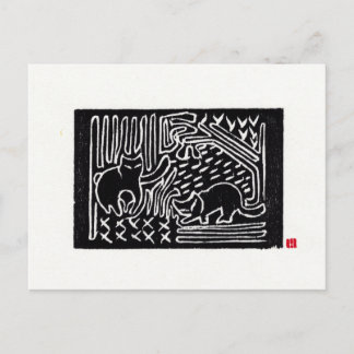 Postal de arte gótico original