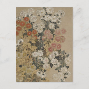 Postal de arte japonés