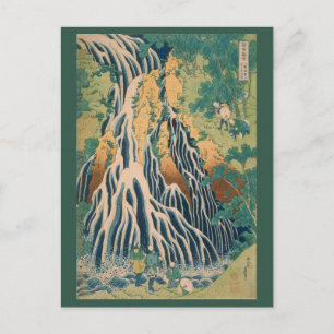 Postal de arte japonés