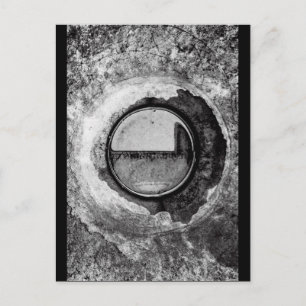 Postal de arte JTG "Aqua Orb Gray"