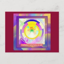 Postal de arte Mandala