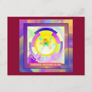 Postal de arte Mandala