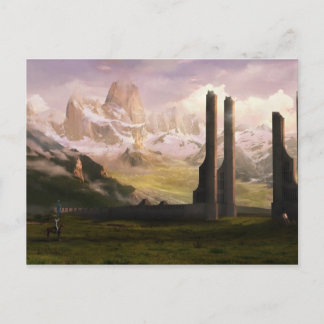 Postal de arte paisajístico