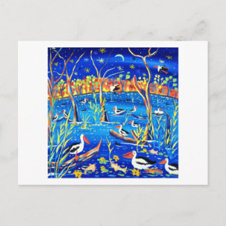 Postal de arte: Pelican Roost, Banrock Station