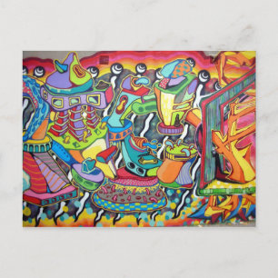 postal de arte urbano