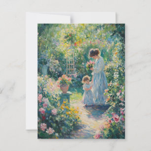 Postal de arte vintage de Renoir
