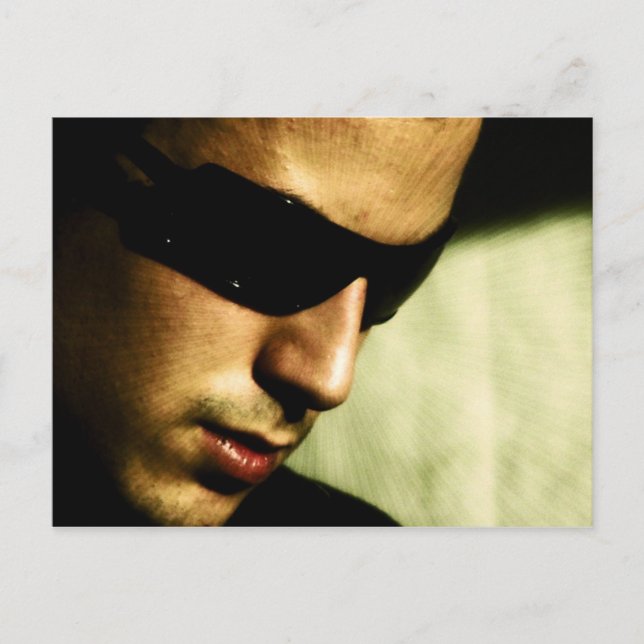 Postal de artista musical (Anverso)