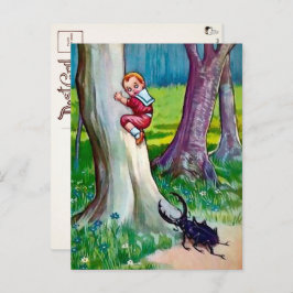 Postal de ataque de fallos vintage