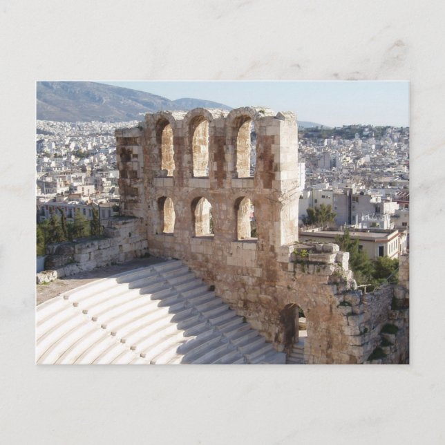 Postal de Atenas (Anverso)