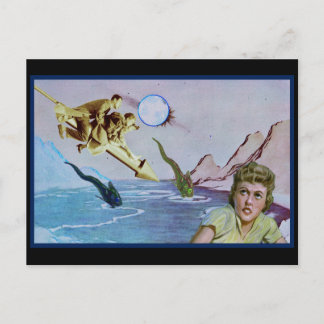 Postal de aterrizaje de agua