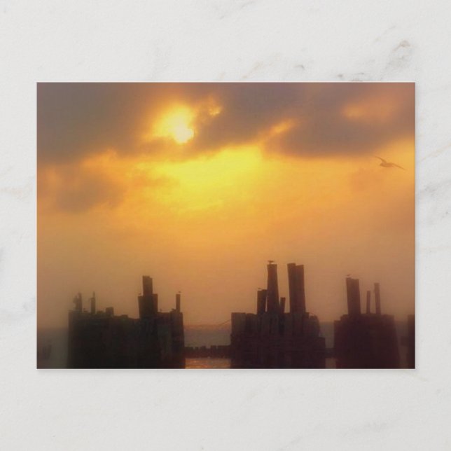 Postal de aterrizaje de ferris de la península de  (Anverso)