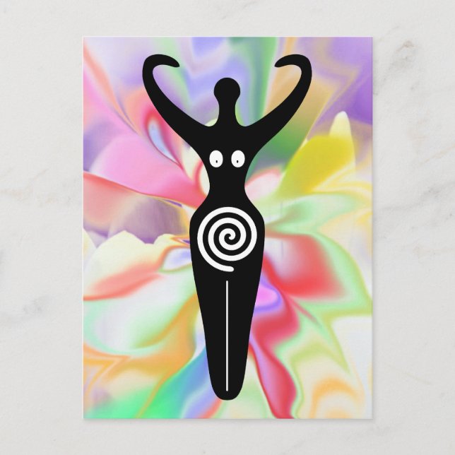 Postal de Aura (Anverso)