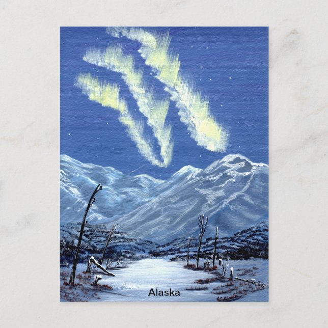 Postal de Aurora Luces (Anverso)