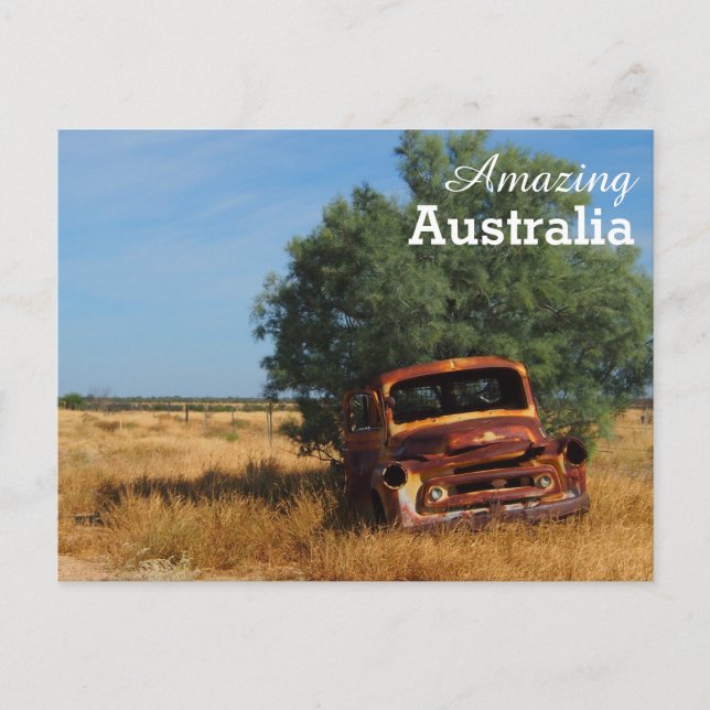 postal de Australia asombrosa (Anverso)