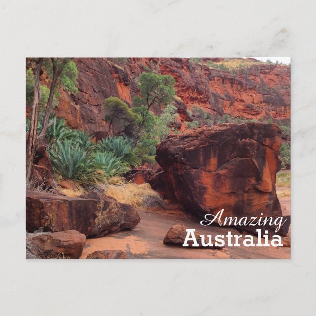 postal de Australia asombrosa (Anverso)