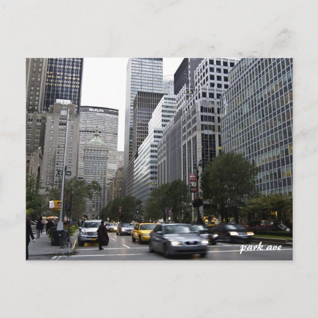 postal de ave de estacionamiento (Anverso)