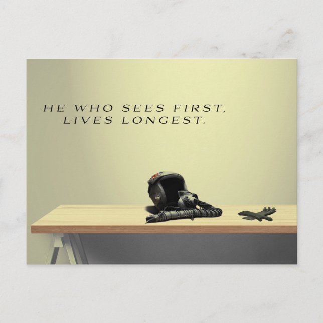 Postal de aviación (Anverso)