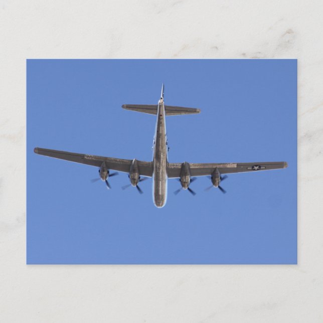 Postal de avión de guerra (Anverso)