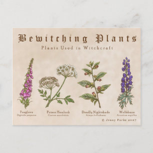 Postal de avituallamiento de plantas