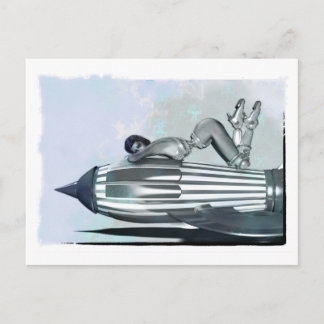 Postal de balanza de cohetes