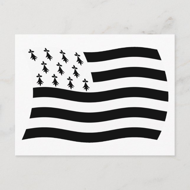 Postal de bandera británica (Anverso)