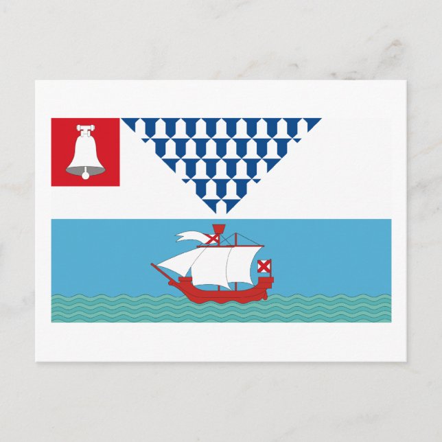 Postal de bandera de Belfast (Anverso)