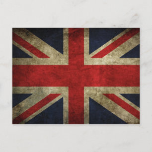 Postal de bandera de Inglaterra
