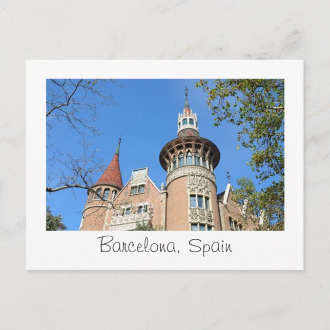 Postal de Barcelona (Anverso)