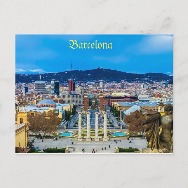 Postal de Barcelona (Anverso)