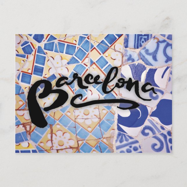 Postal de Barcelona (Anverso)