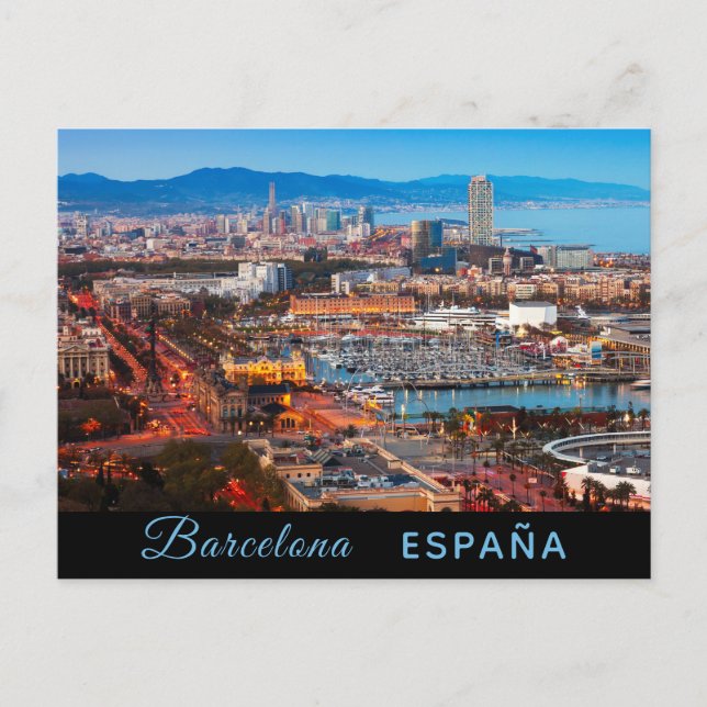 Postal de Barcelona (Anverso)