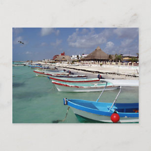 Postal de barcos pesqueros