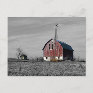 Postal de Barn Antiguo