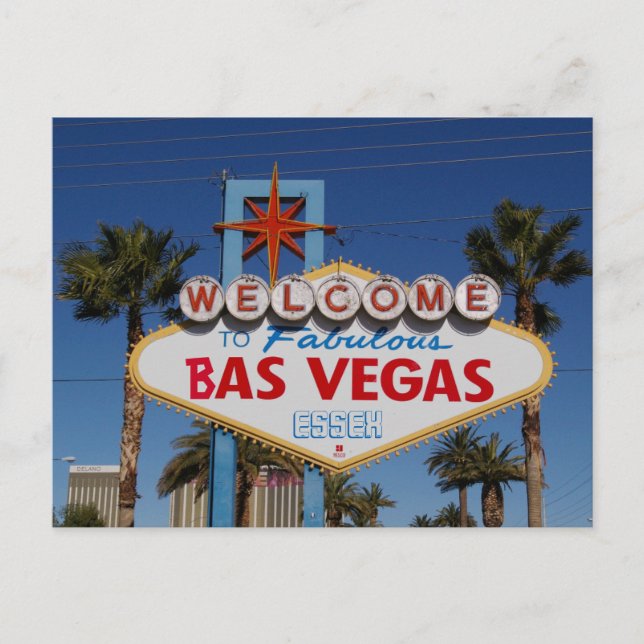 postal de Bas vegas (Anverso)