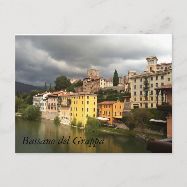 Postal de Bassano del Grappa (Anverso)