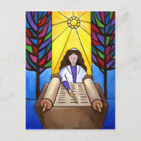 Postal de Bat Mitzvah