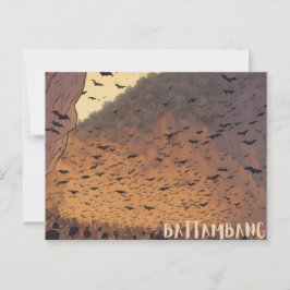 Postal de Battambang Bat Caves