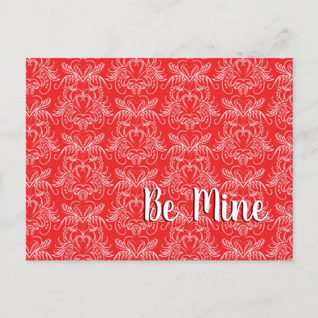 Postal de Be Mine (Anverso)