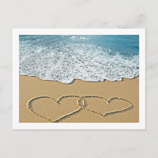 Postal de Beach Hearts (Anverso)