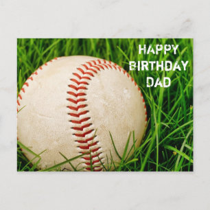 Postal de Béisbol Feliz Cumpleaños