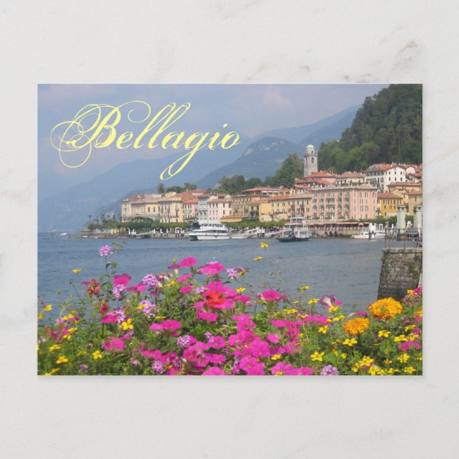 Postal de Bellagio (Anverso)