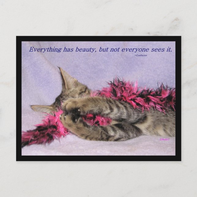 Postal de belleza (Anverso)