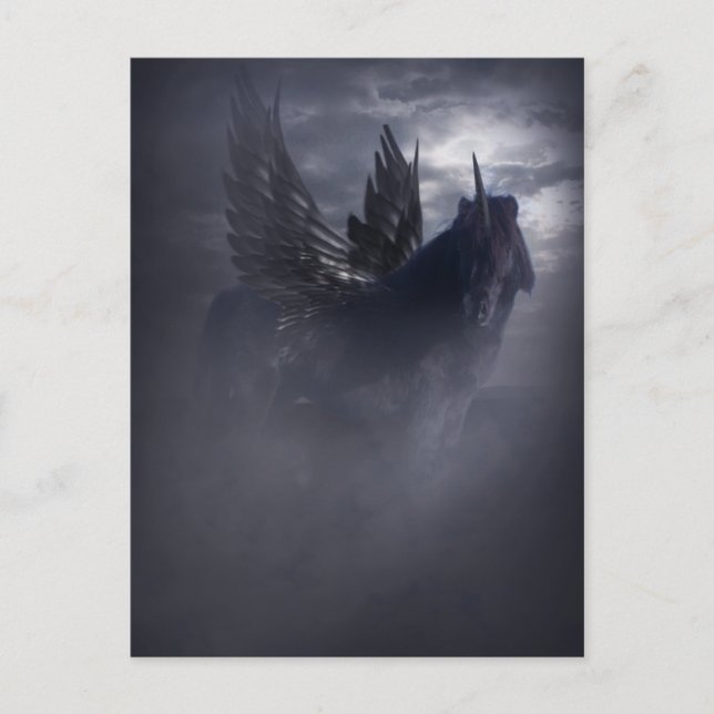 Postal de belleza negra (Anverso)