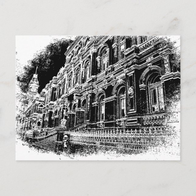 Postal de Bendigo (Anverso)