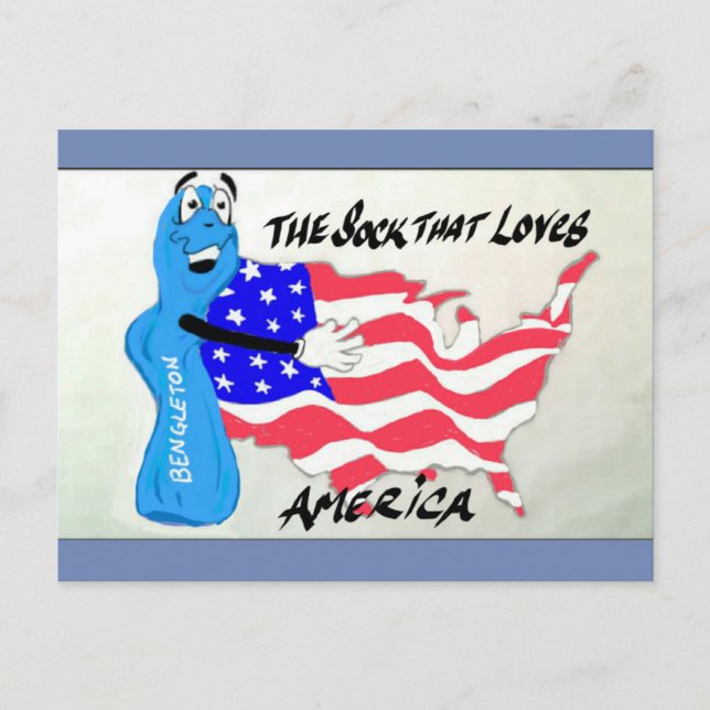 Postal de Bengleton Socks (Anverso)